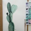 "Opuntia" Original Watercolor - Image 3