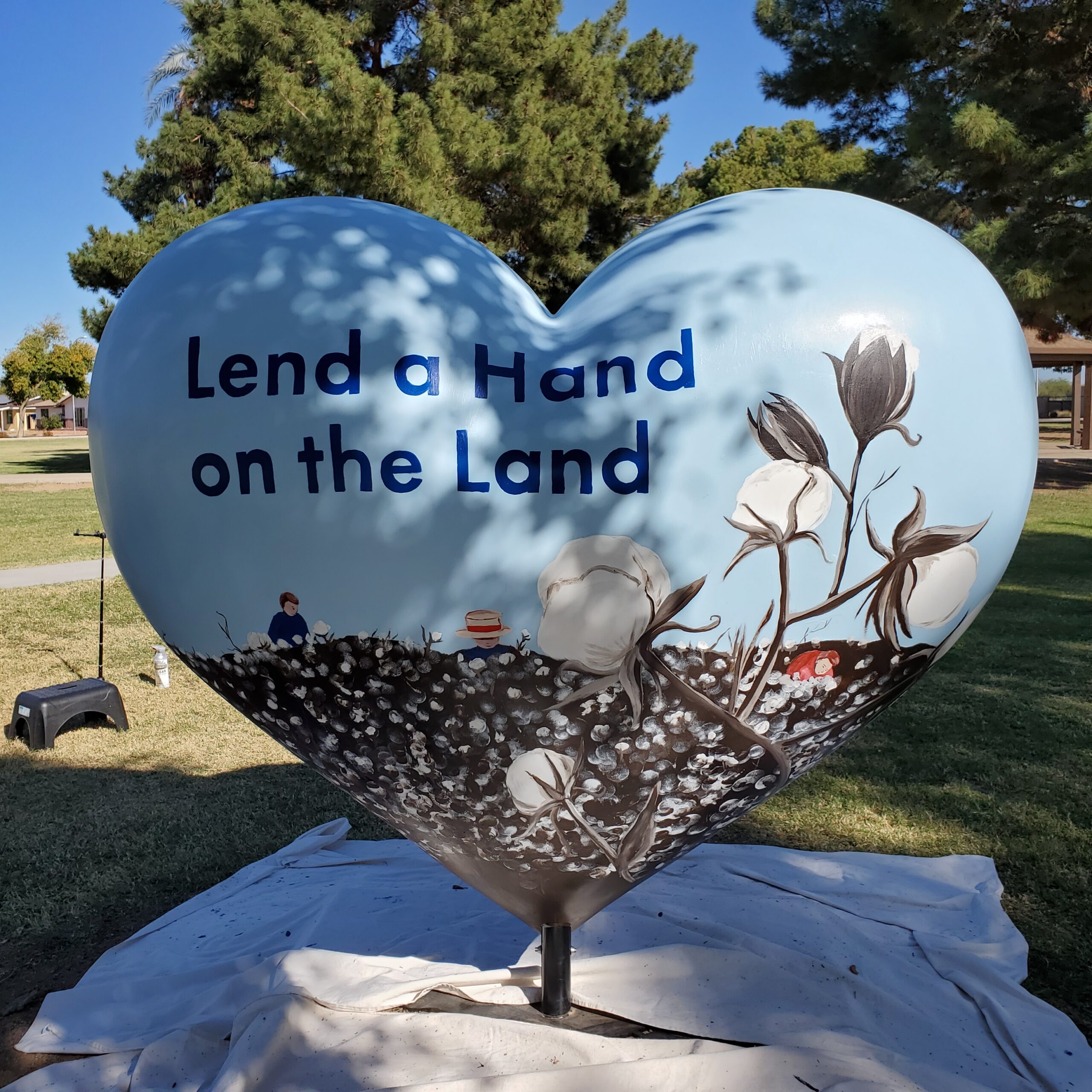Lend a Hand on the Land design for HeART of Goodyear